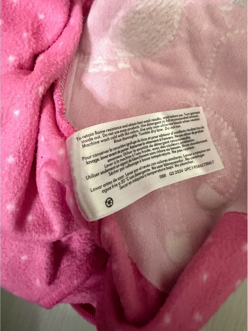 18m • Carter’s • Baby Toddler Girl Fleece Sleeper